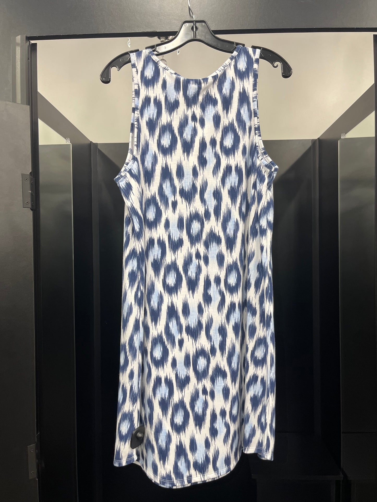 Blue Dress Casual Midi Crown And Ivy, Size L