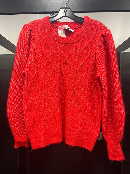 Red Sweater Crown And Ivy NWT, Size M