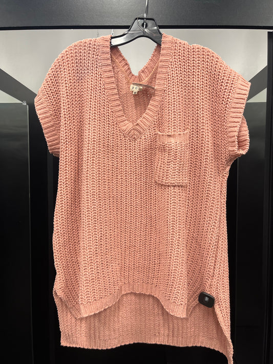 Sweater By Pol In Peach, Size: M