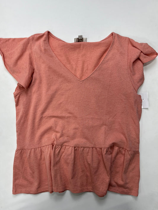 Top Short Sleeve By Loft  Size: L