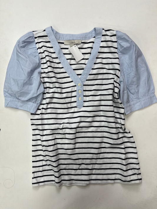 Top Short Sleeve By Loft  Size: Petite   Small