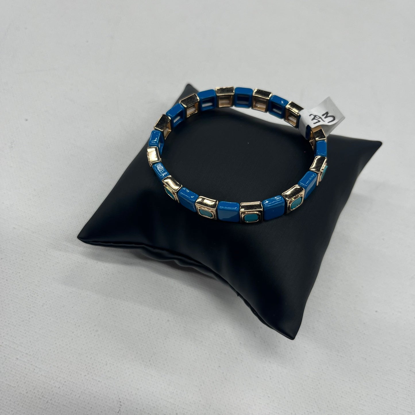 Bracelet Other By Cmb Enamel Tile Stretch Bracelet