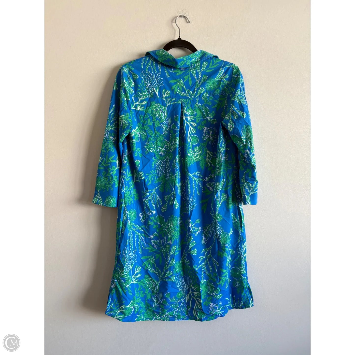 Dress Work By Lilly Pulitzer In Blue Green, Size: S