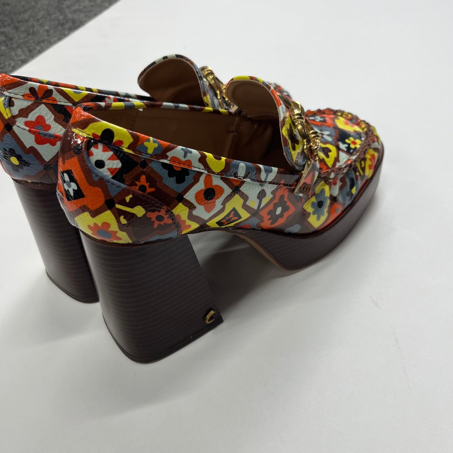 Multi-colored Shoes Heels Block Sam Edelman, Size 9