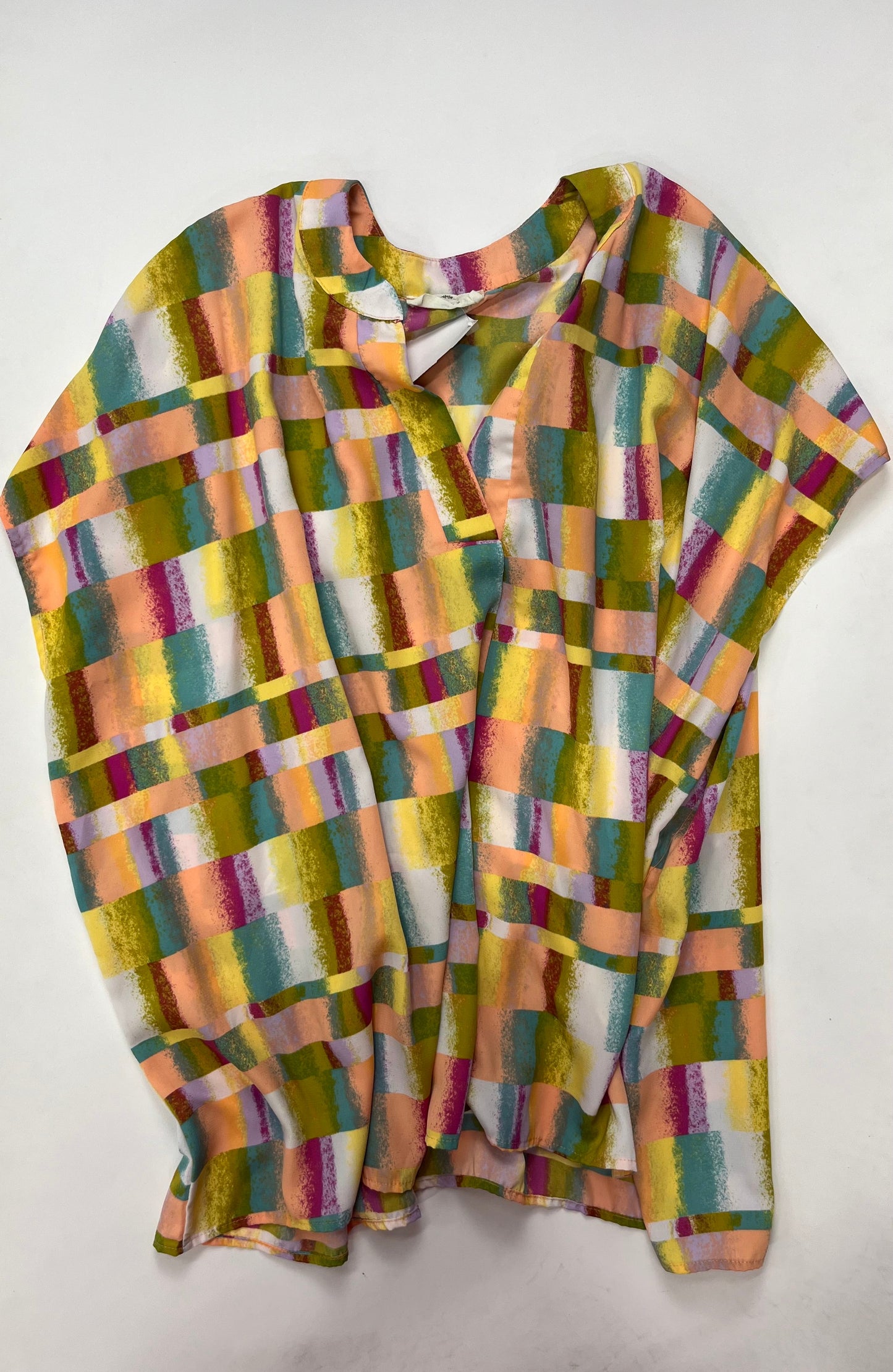 Multi-colored Blouse Sleeveless Entro, Size S