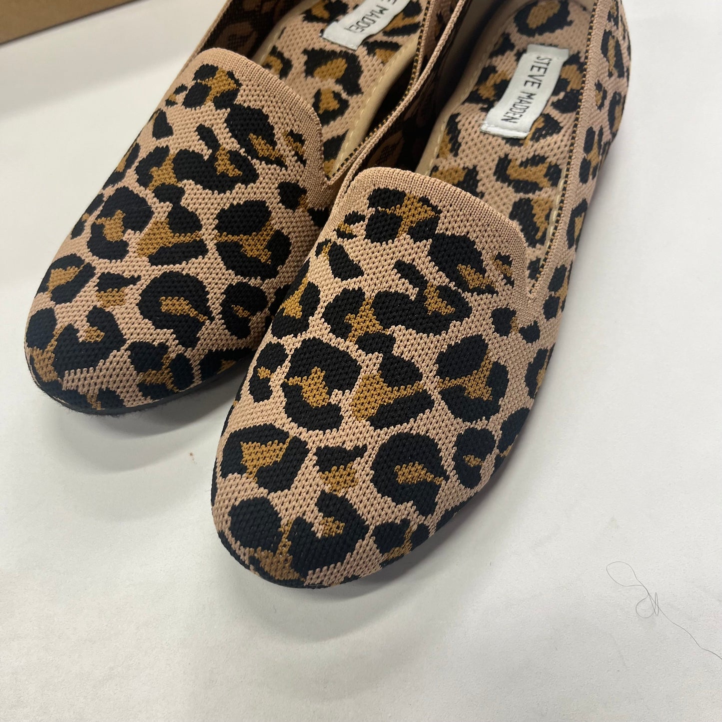 Animal Print Shoes Flats Loafer Oxford Steve Madden, Size 6.5