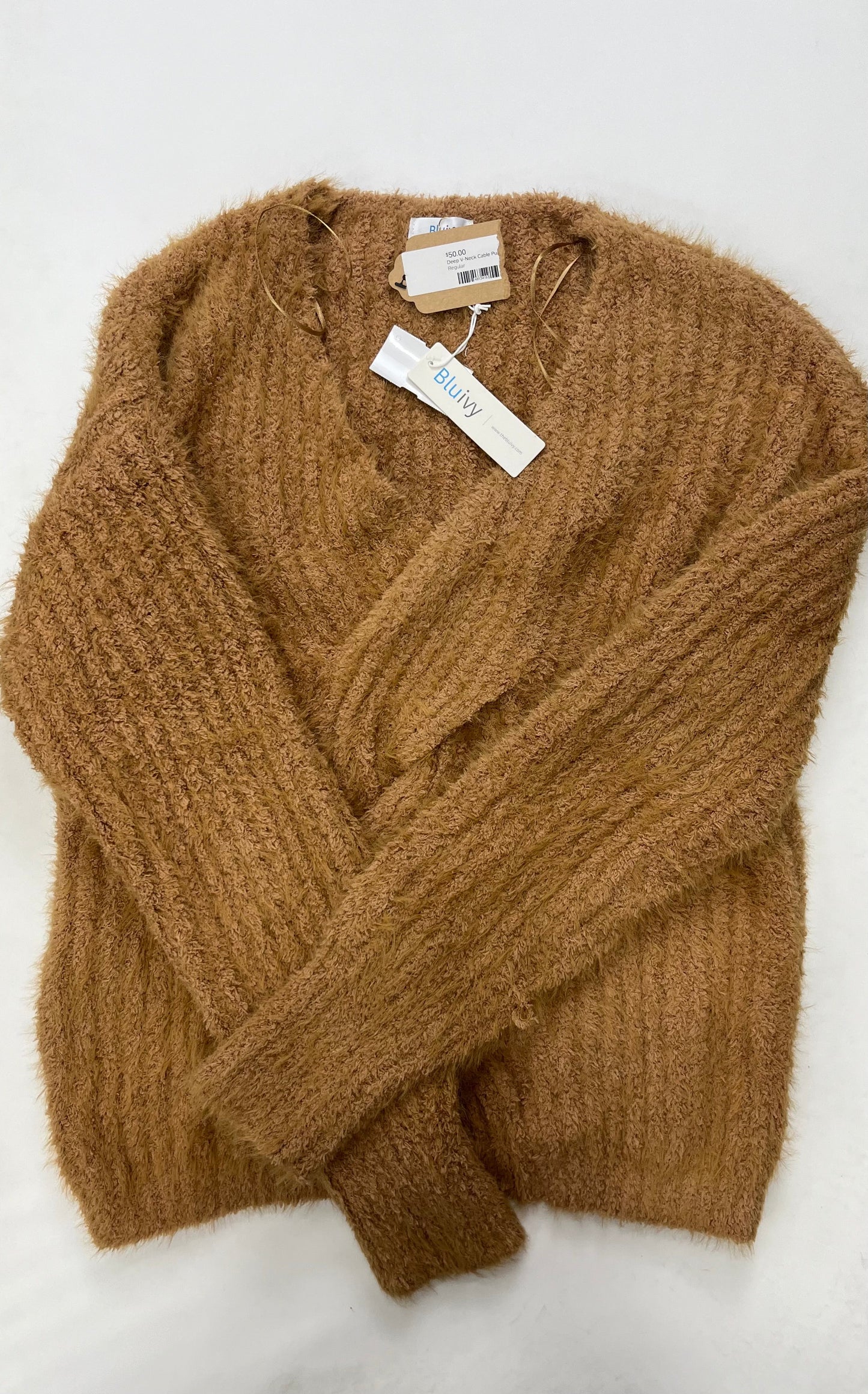 Camel Sweater Bluivy NWT, Size M