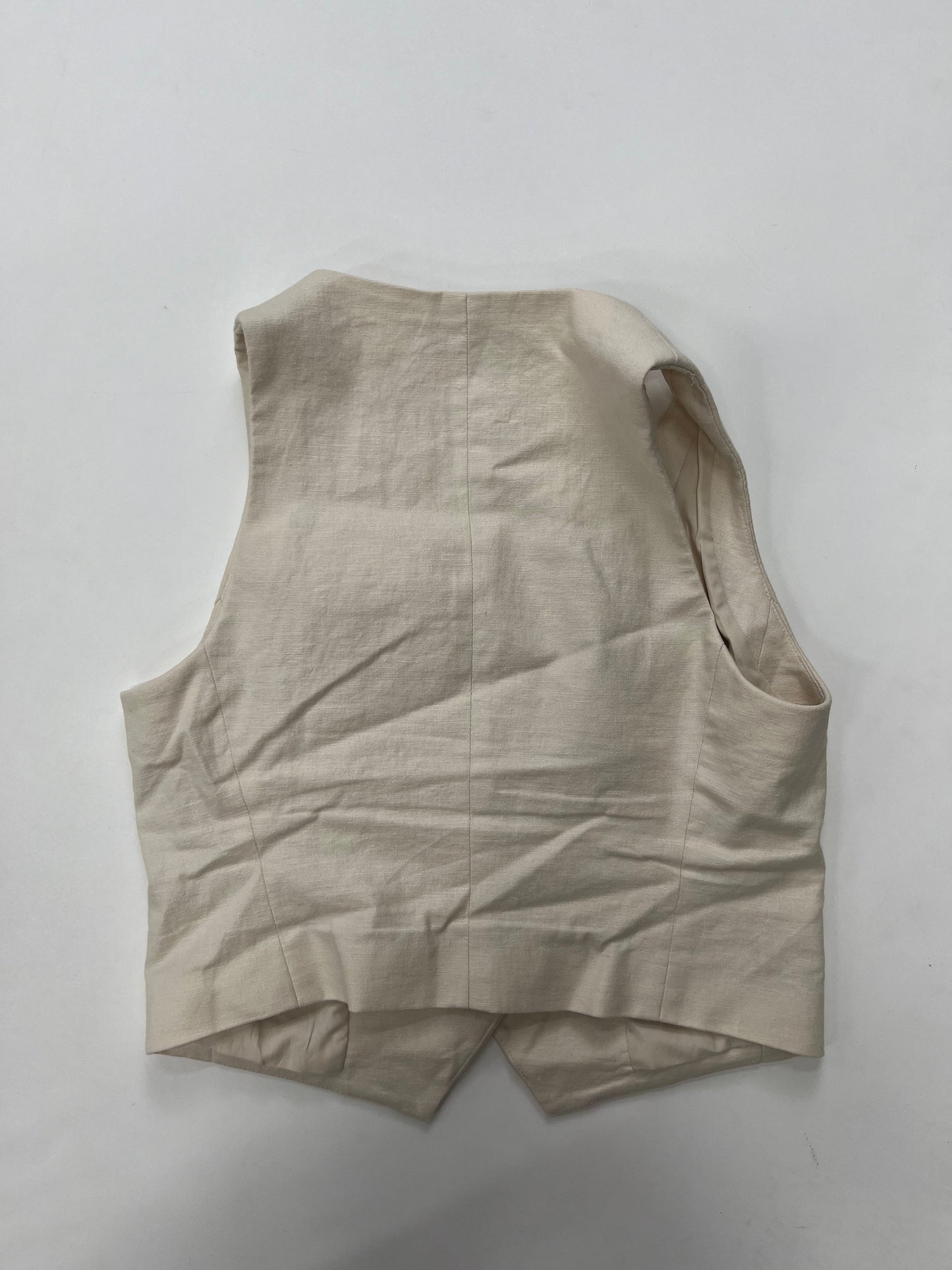 Cream Vest Other Express, Size Xs