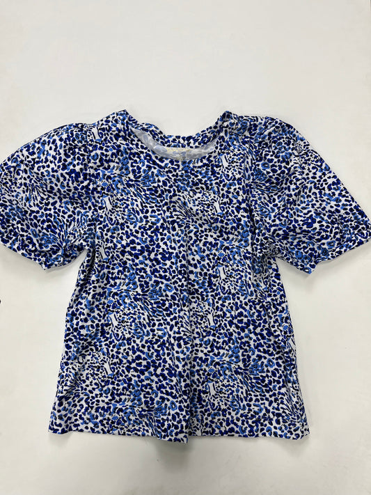 Blue Top Short Sleeve Lilly Pulitzer, Size S