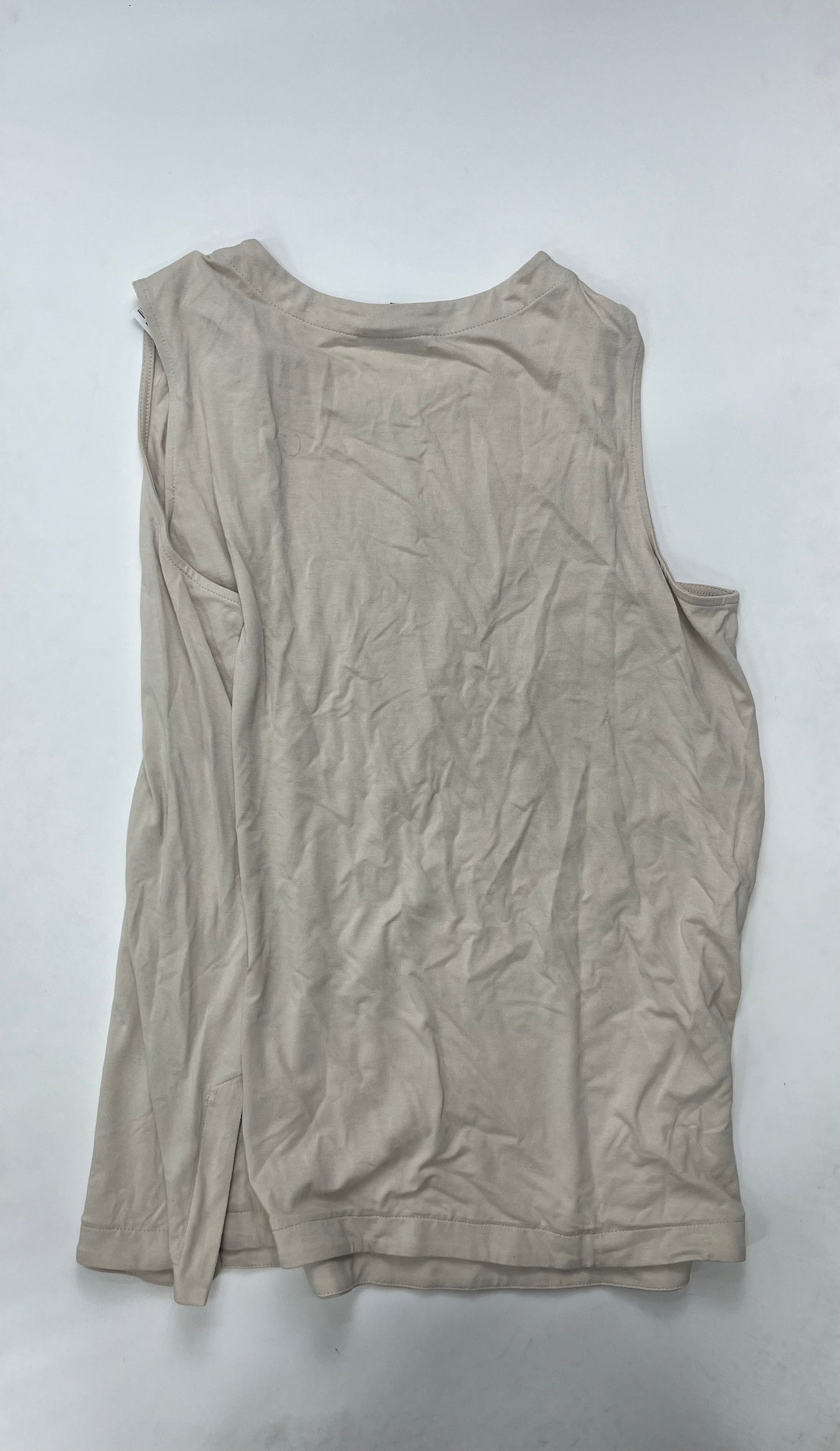 Cream Top Sleeveless J Jill, Size 1x