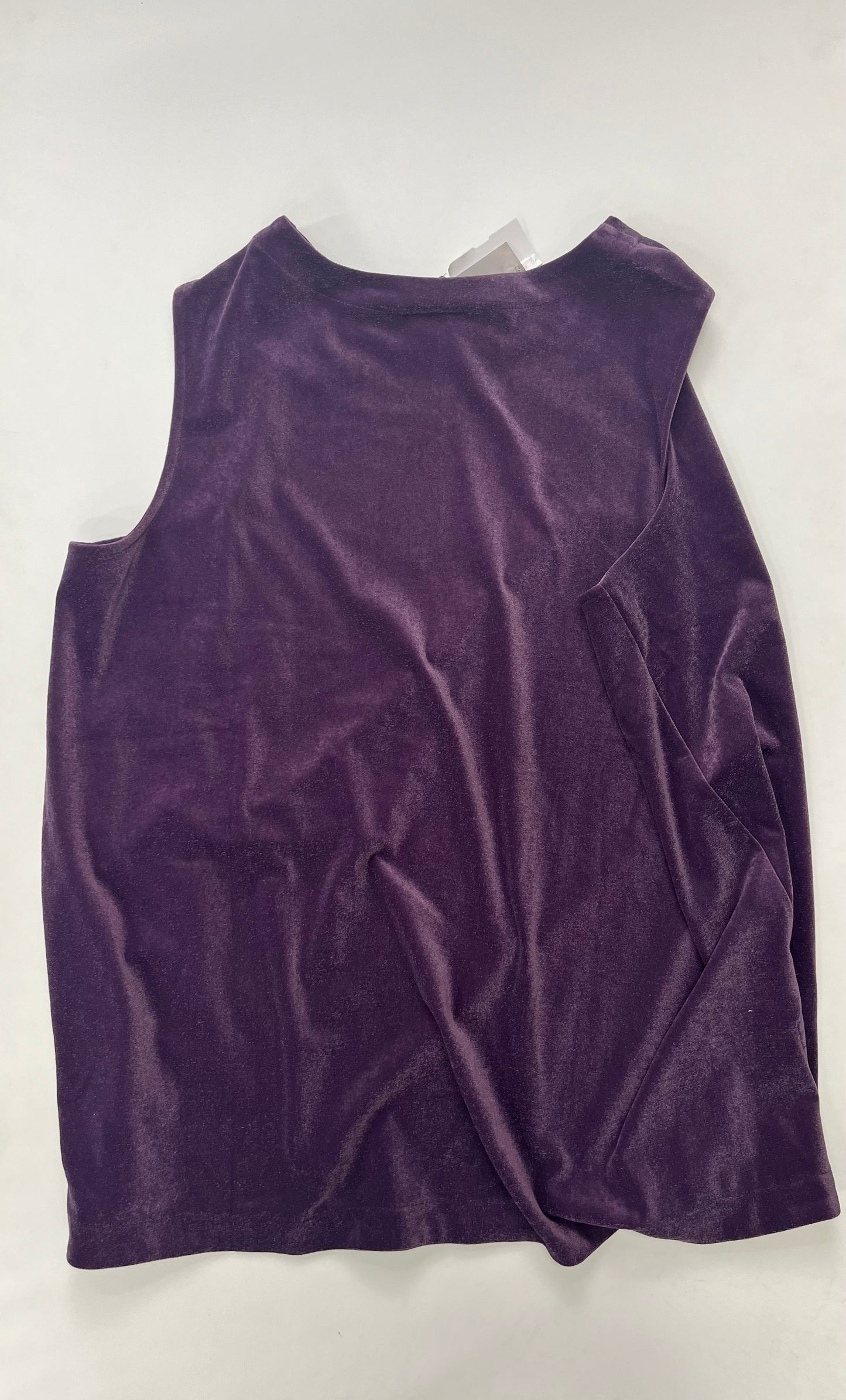 Purple Top Sleeveless J Jill NWT, Size 1x