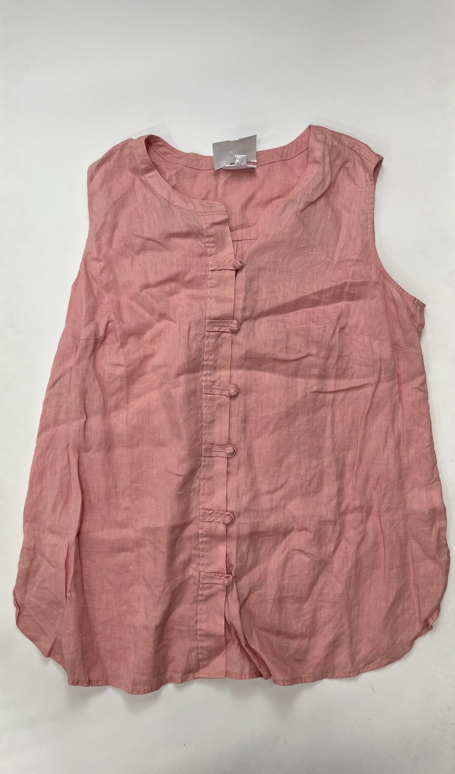 Peach Top Sleeveless J Jill, Size 1x