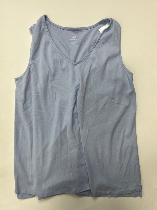 Light Blue Top Sleeveless J Jill, Size 1x