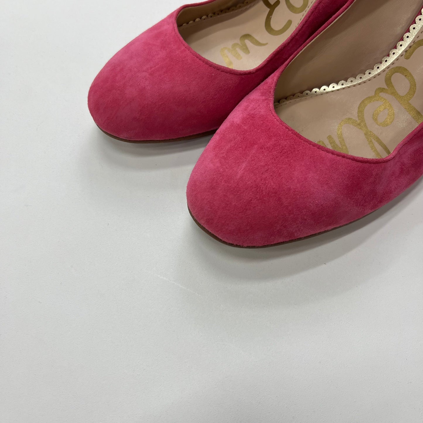 Pink Shoes Heels Block Sam Edelman, Size 8