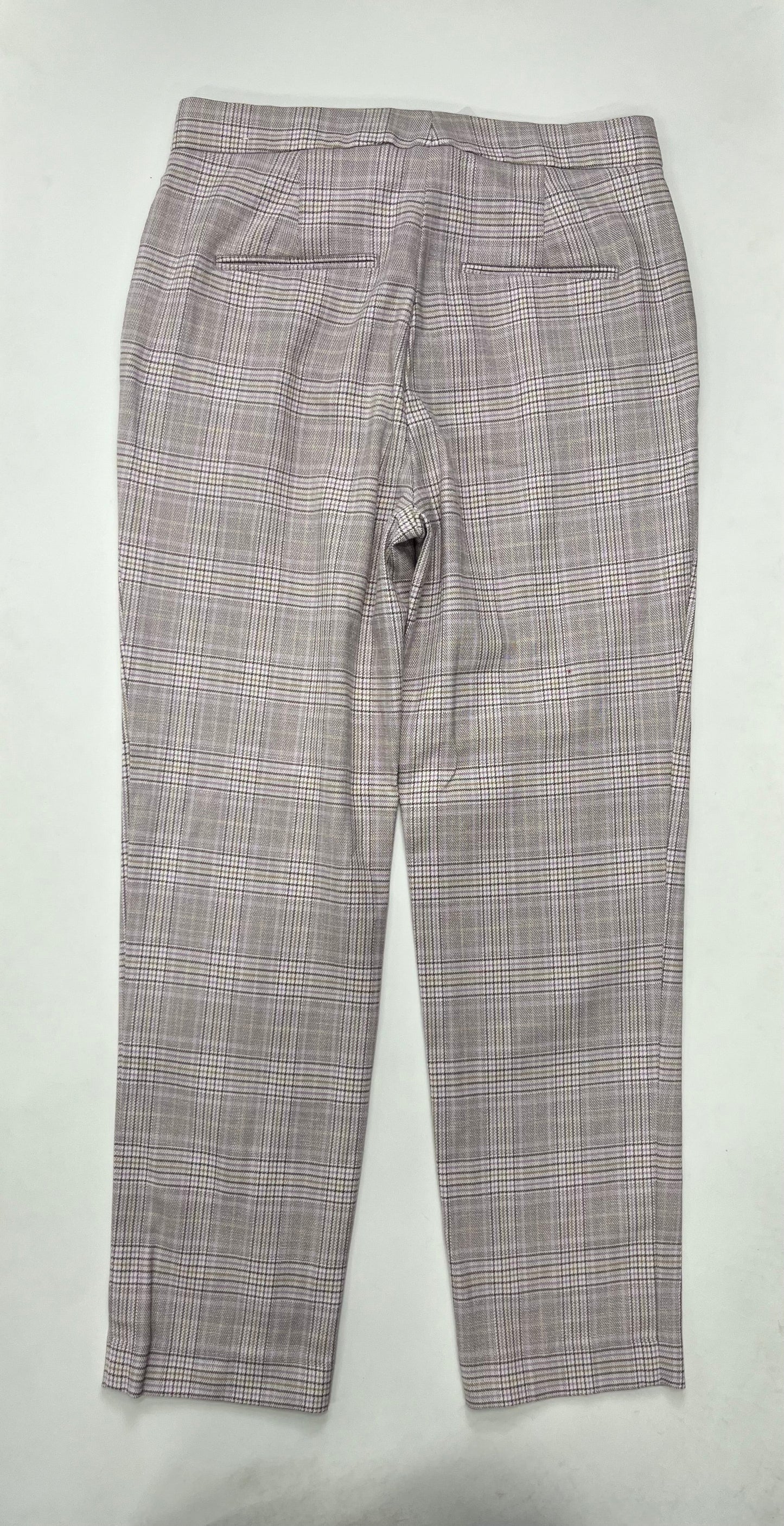 Plaid Pants Work/dress Ann Taylor, Size 4