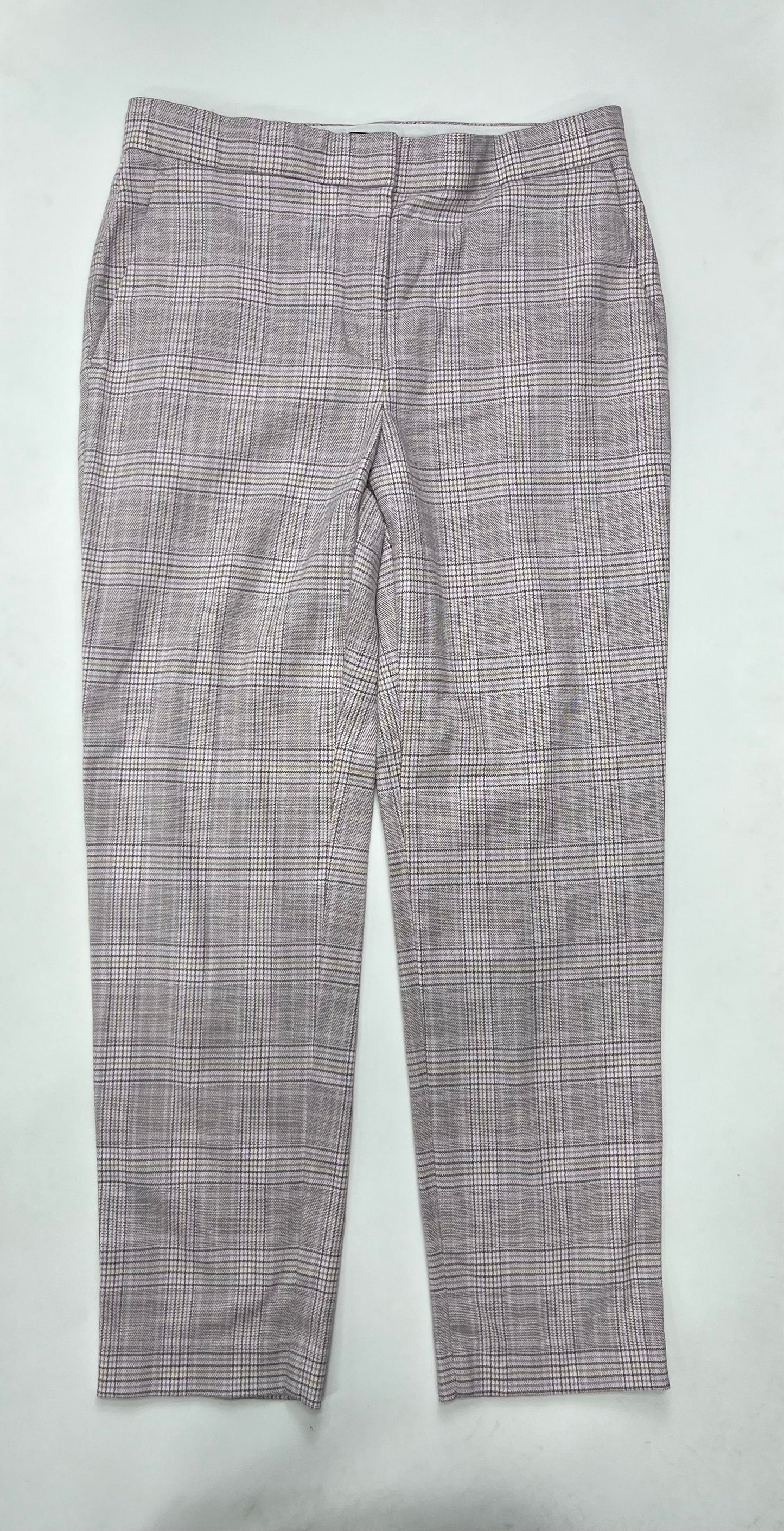 Plaid Pants Work/dress Ann Taylor, Size 4