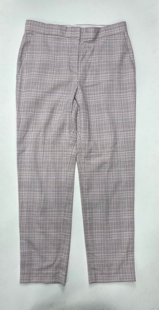 Plaid Pants Work/dress Ann Taylor, Size 4