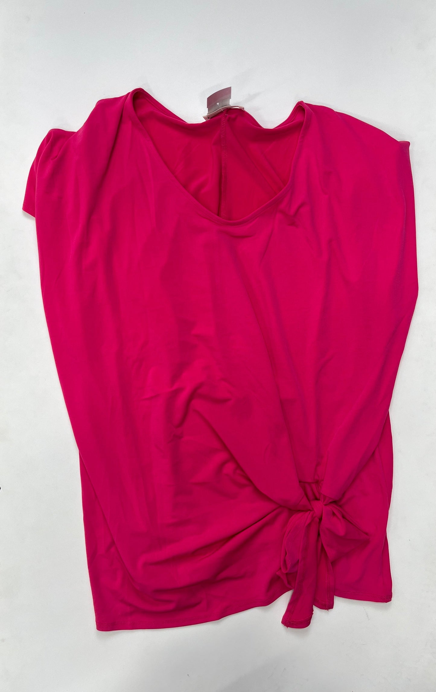 Pink Blouse Short Sleeve Zenana Outfitters, Size L