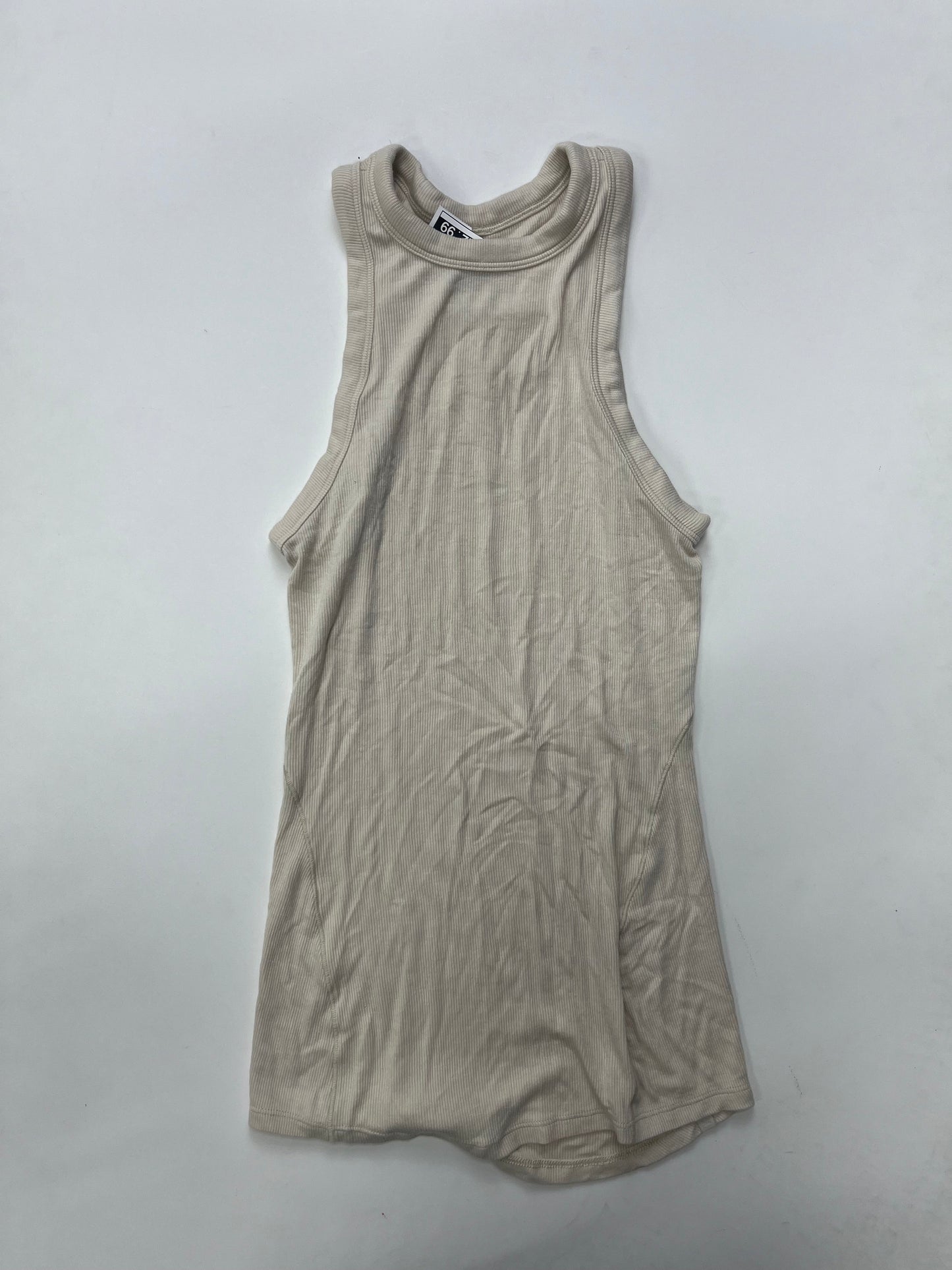 Cream Athletic Tank Top Lululemon, Size Xs