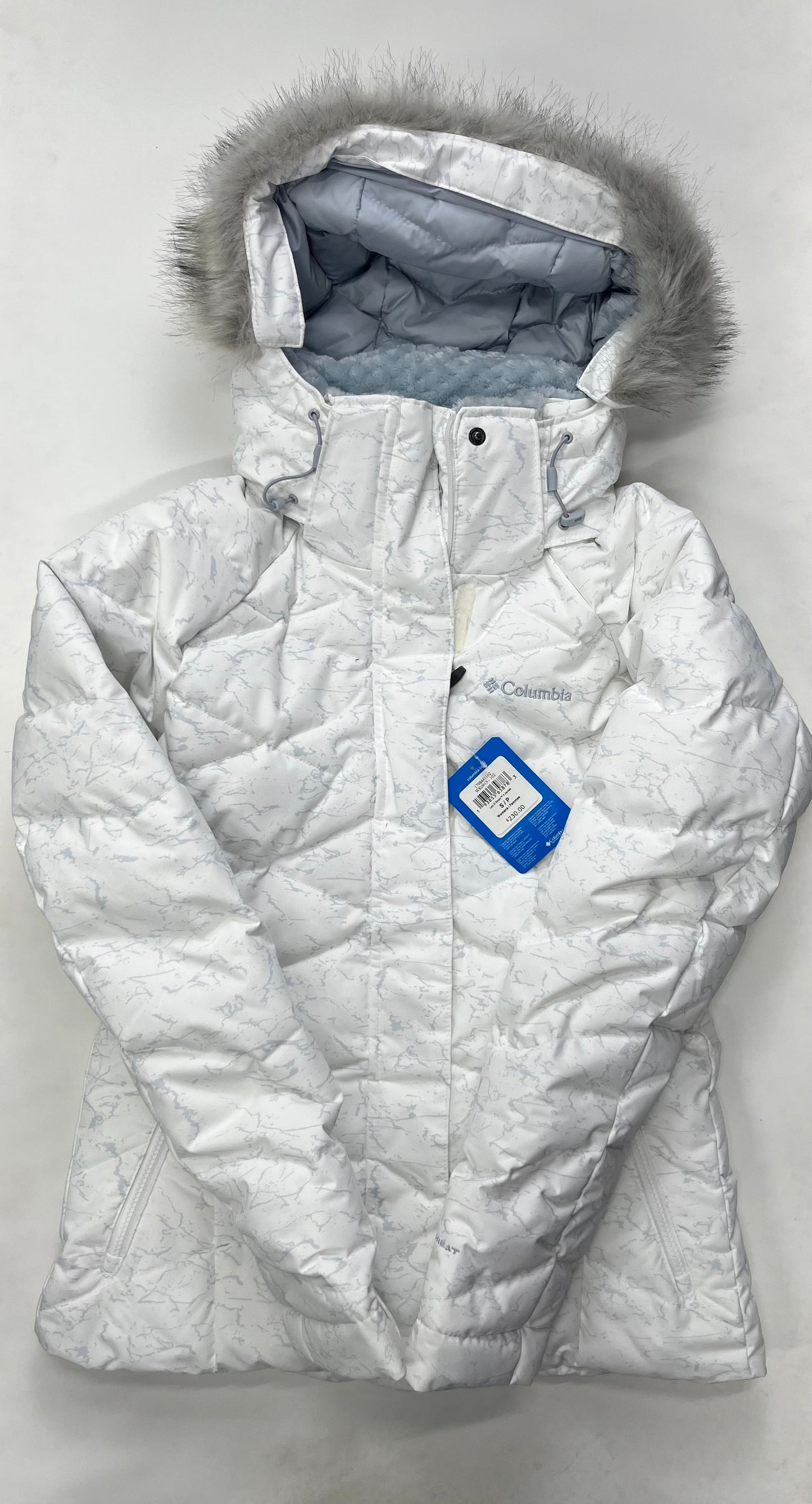 White Coat Puffer & Quilted Columbia NWT, Size S