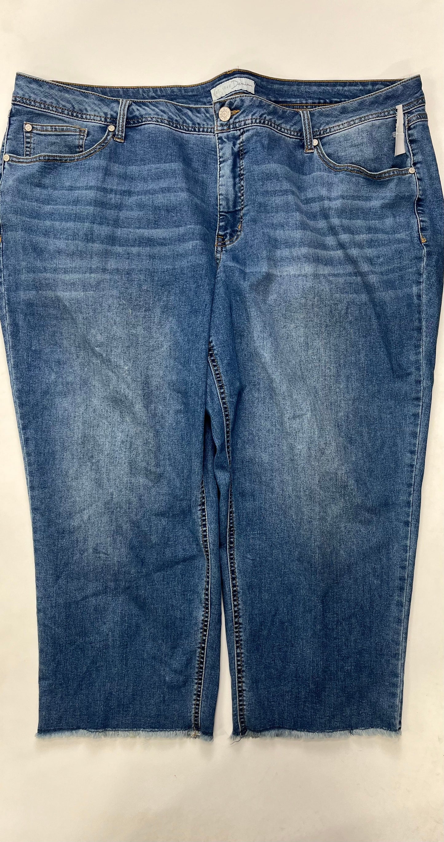 Denim Jeans Straight Cato, Size 22