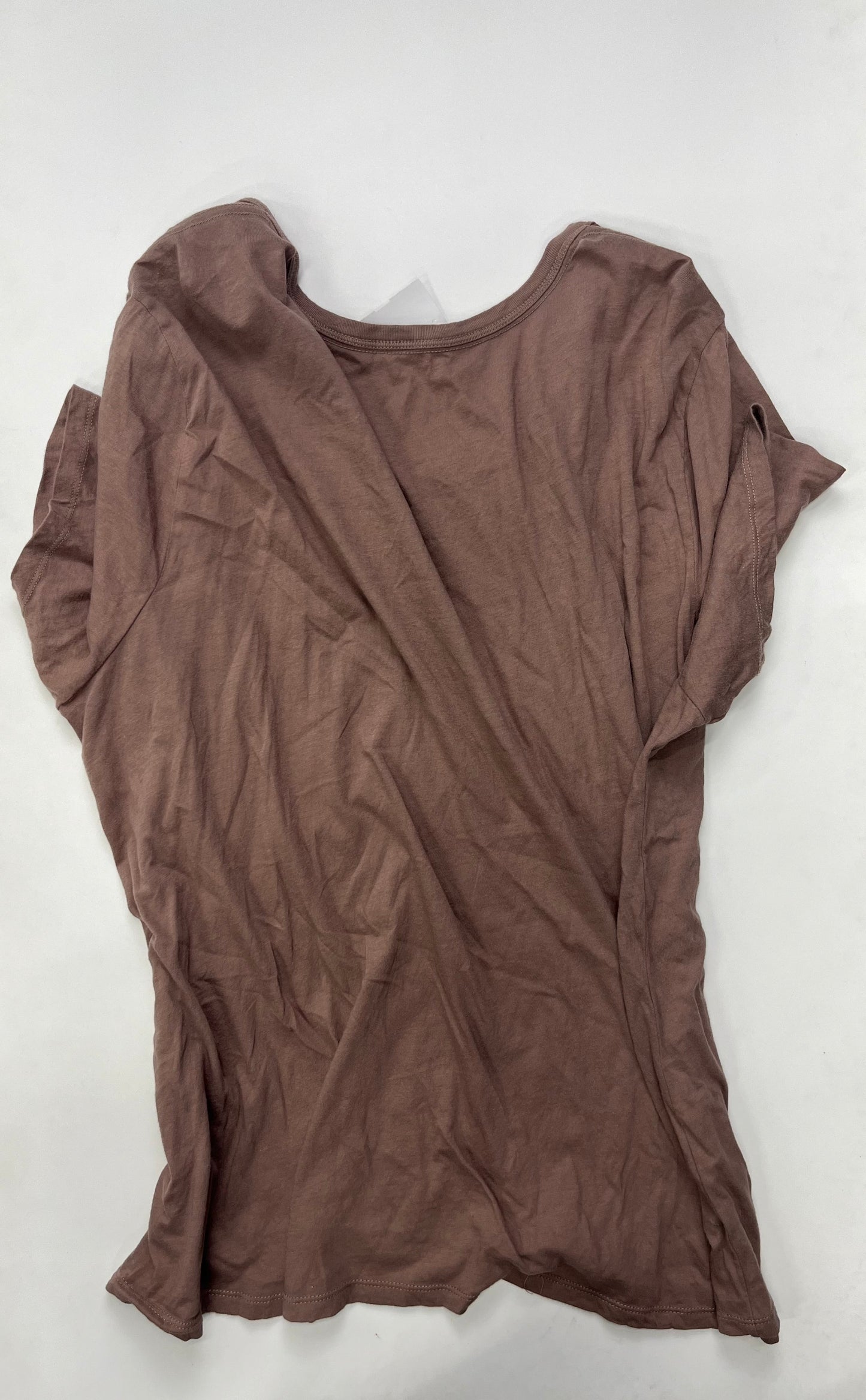 Taupe Top Short Sleeve Ava & Viv, Size 3x