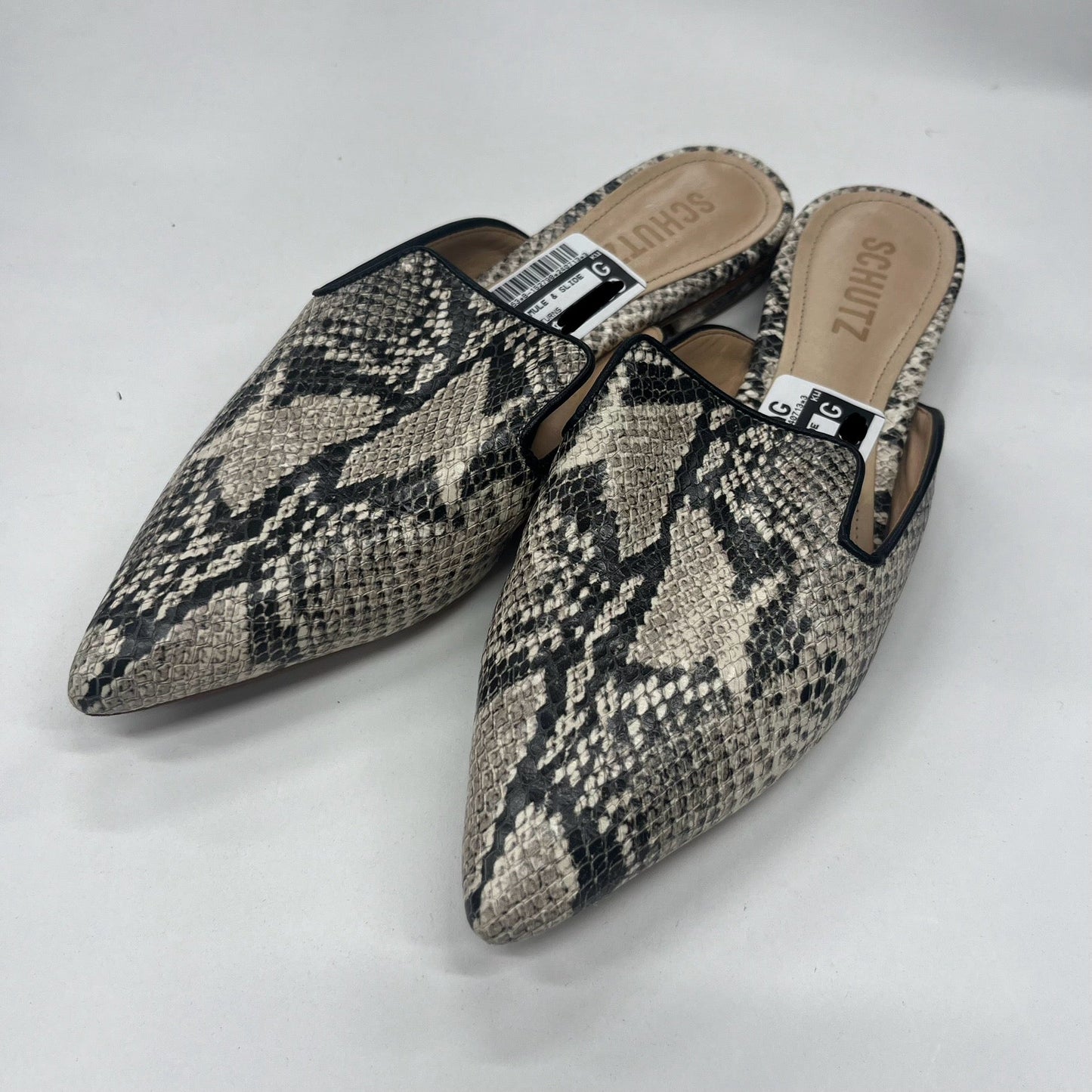 Animal Print Shoes Flats Mule & Slide Schutz, Size 7