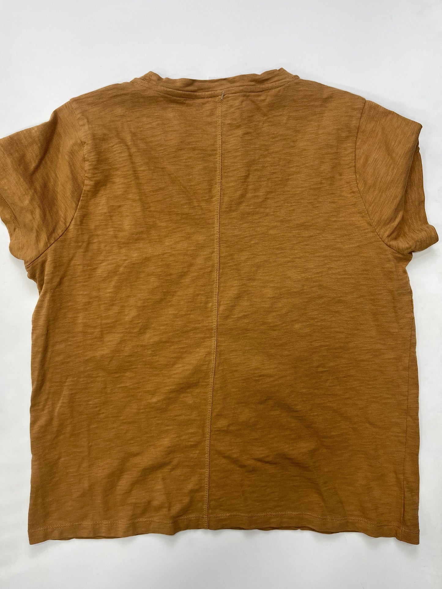 Brown Top Short Sleeve J Crew, Size Xl