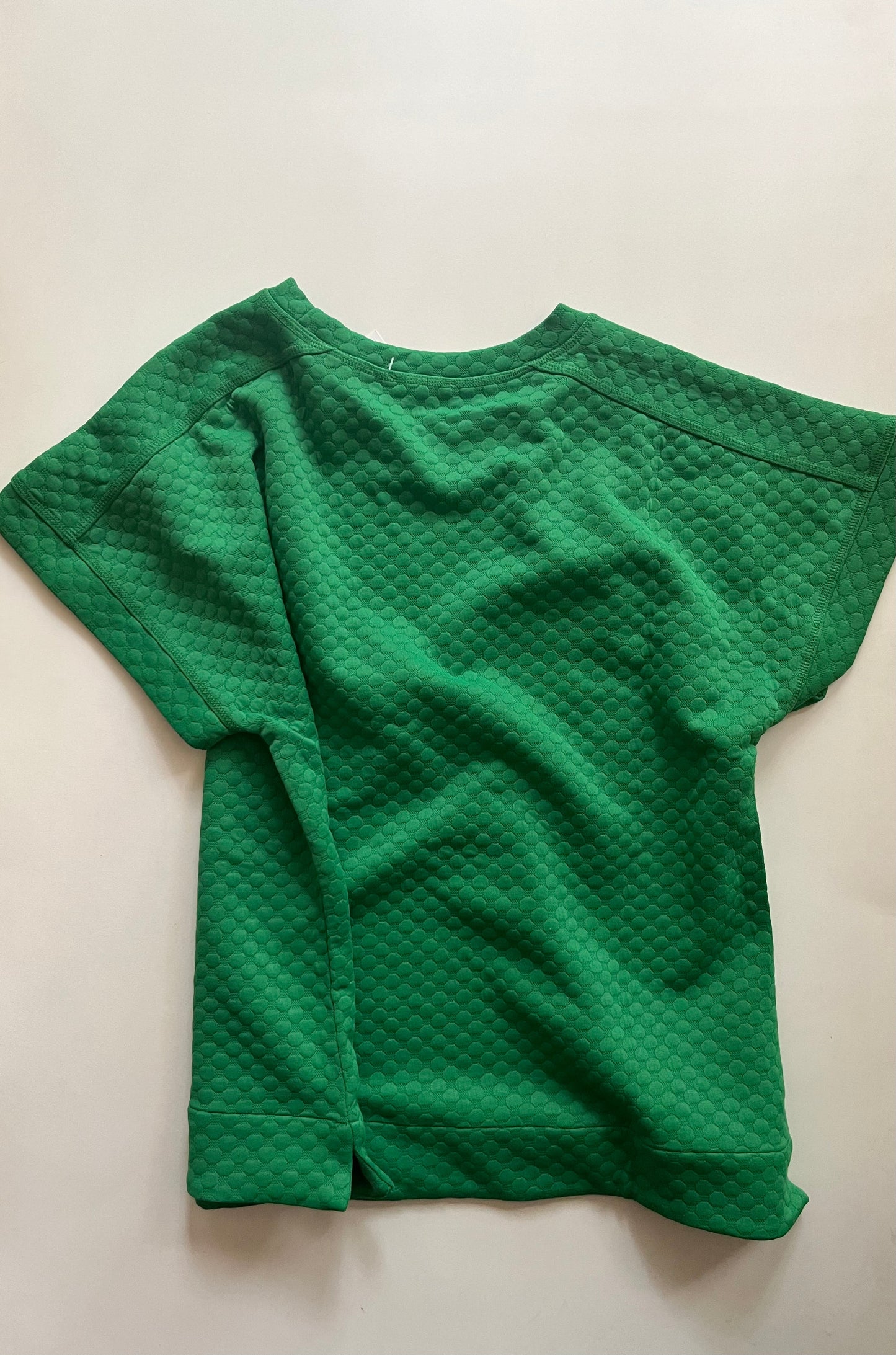 Green Top Short Sleeve Jodifl, Size M