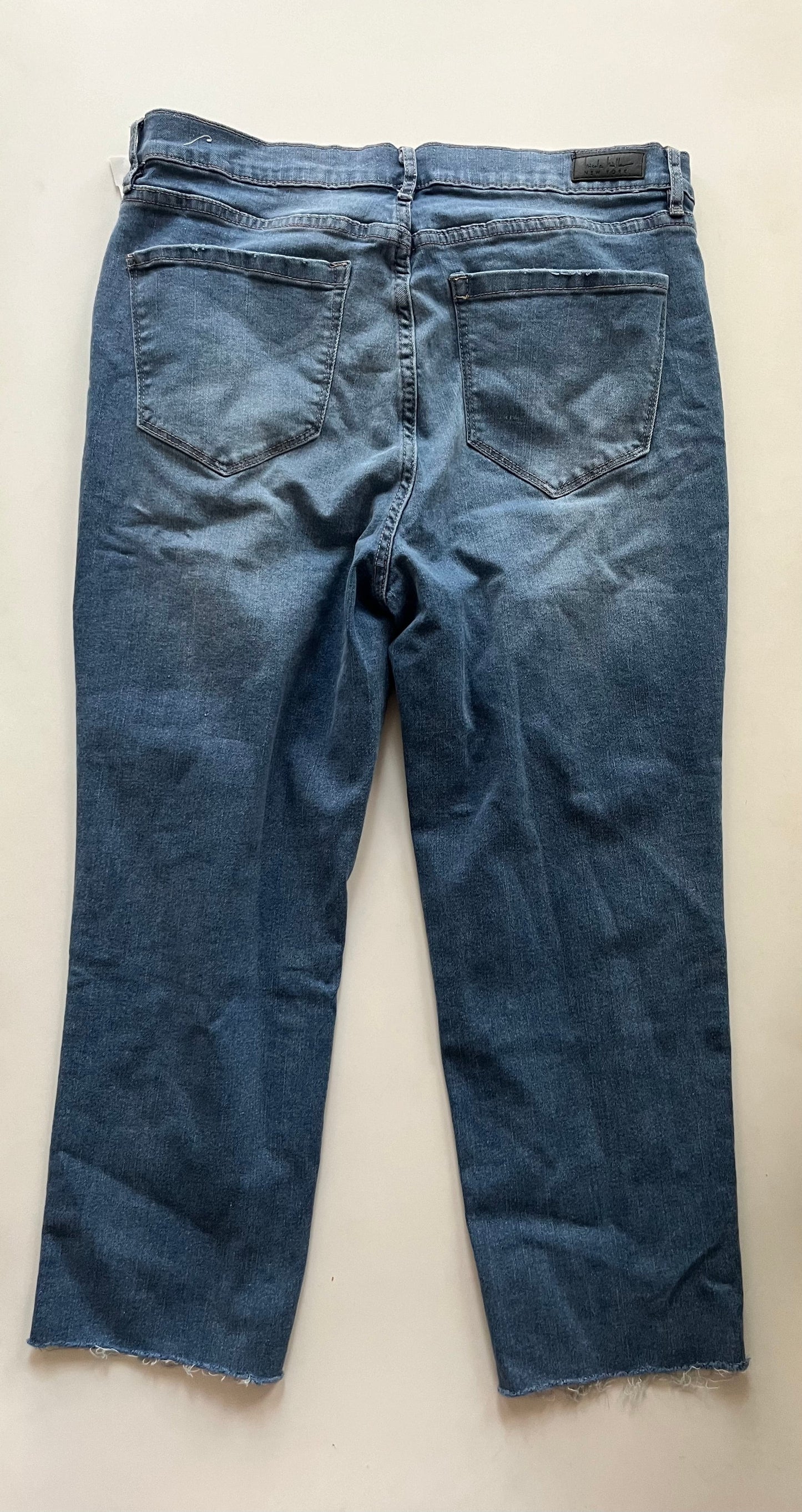 Denim Jeans Straight Nicole Miller, Size 14