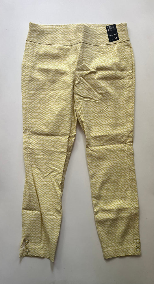 Pants Ankle By New York And Co In Yellow, Size: 8