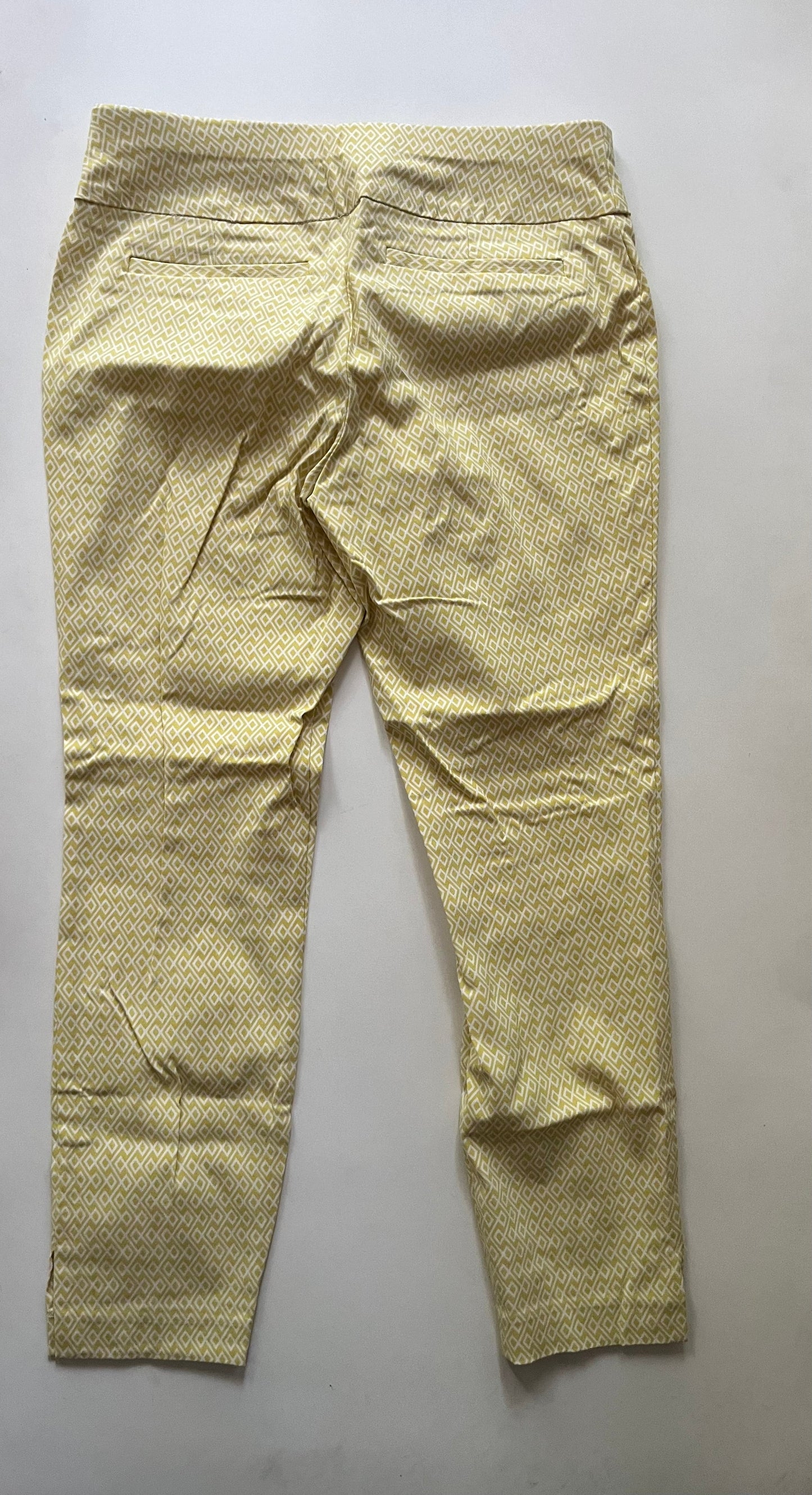 Pants Ankle By New York And Co In Yellow, Size: 8