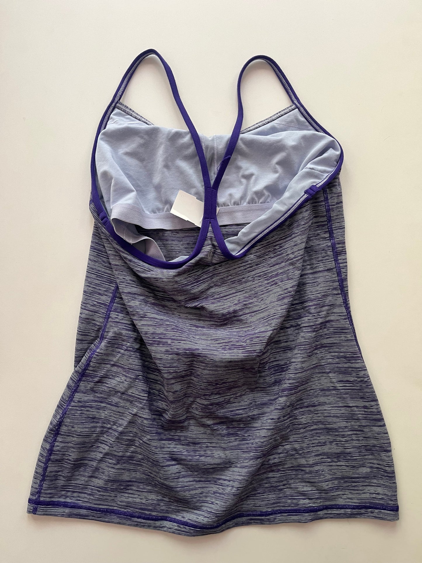 Athletic Tank Top By Lululemon In Purple, Size: L