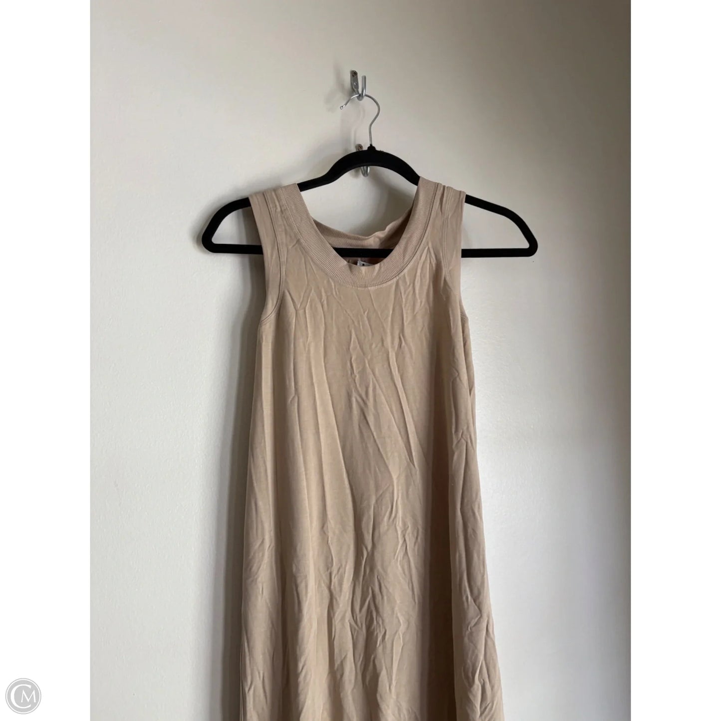Athletic Dress By Lululemon In Khaki, Size: S