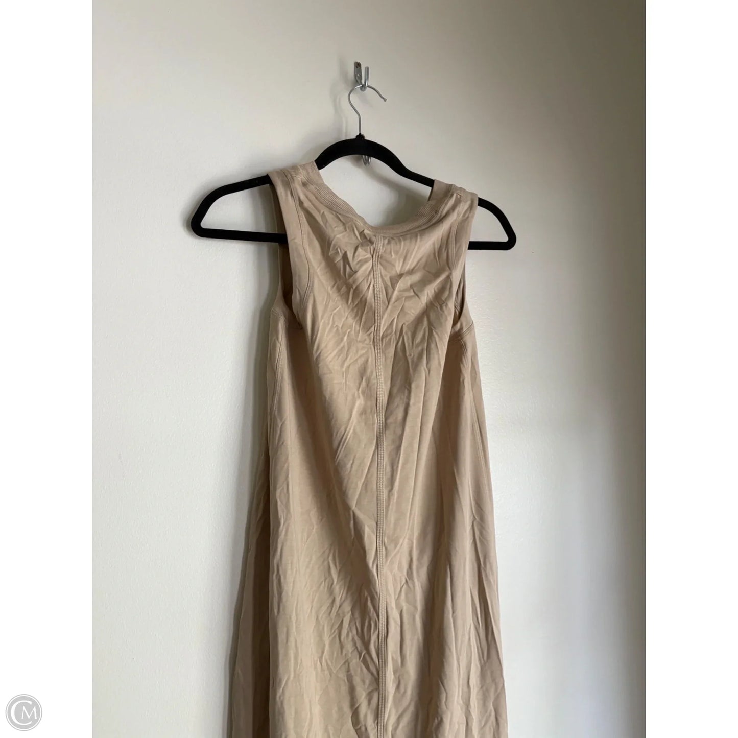 Athletic Dress By Lululemon In Khaki, Size: S