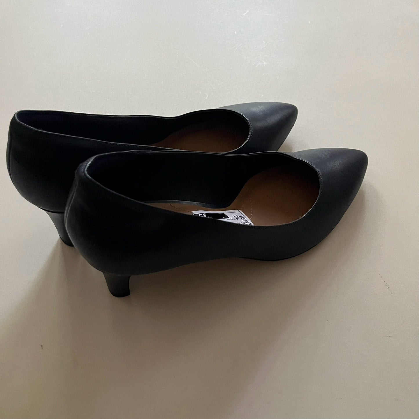 Shoes Heels Block By Clarks In Navy, Size: 9.5