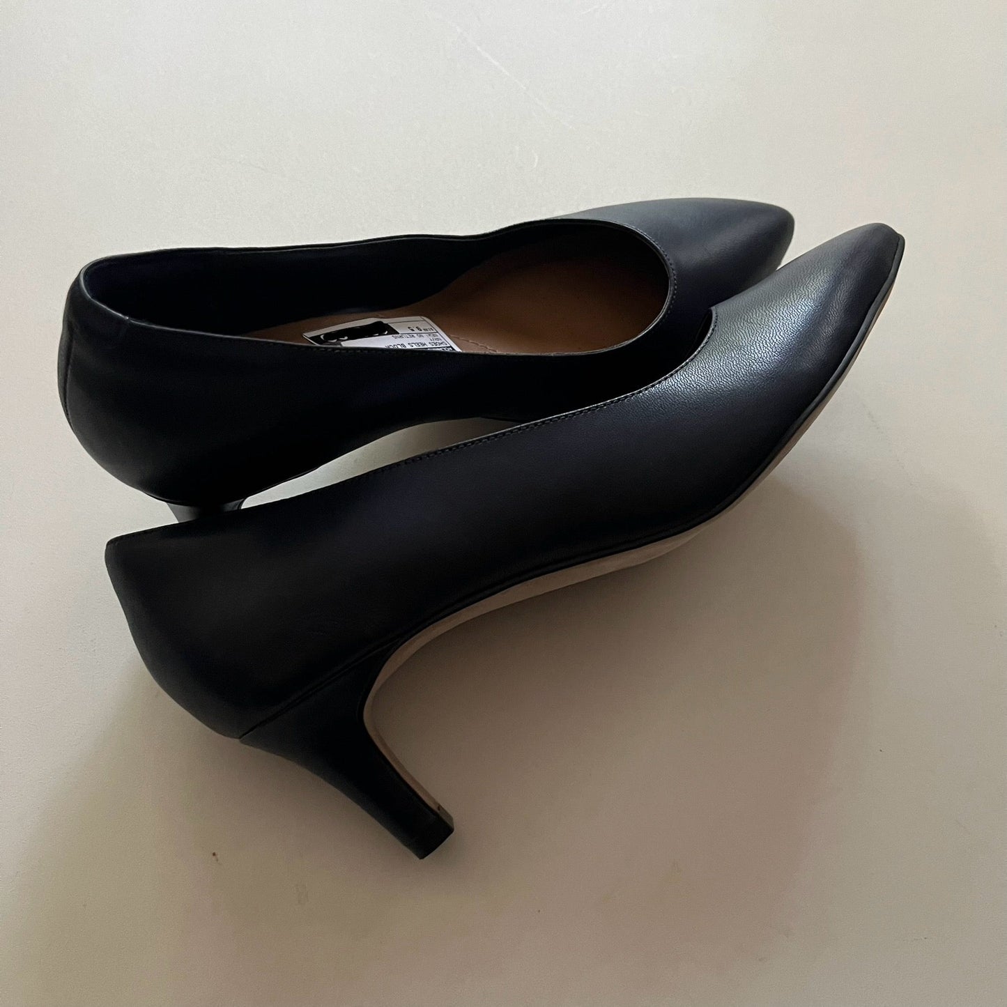 Shoes Heels Block By Clarks In Navy, Size: 9.5