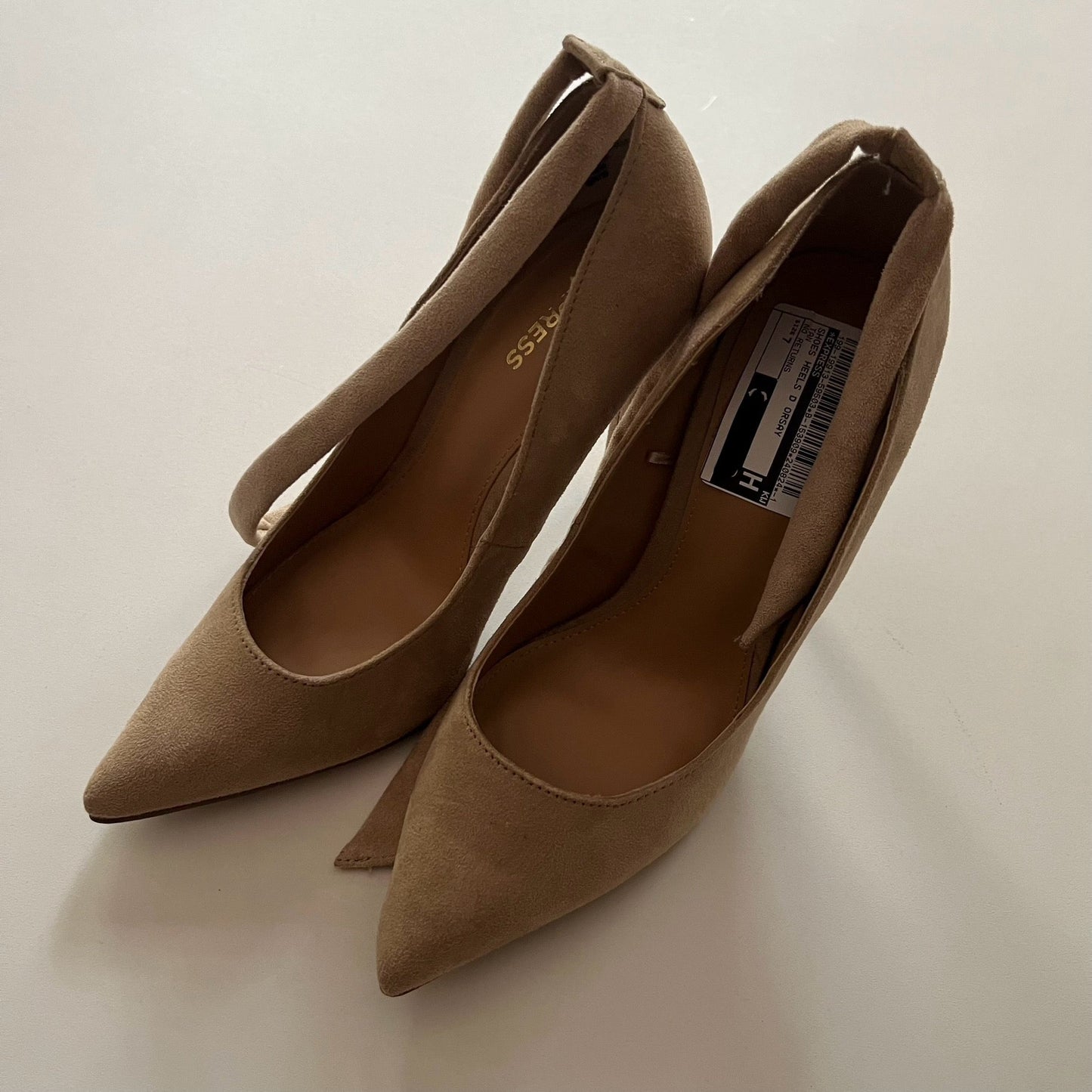 Shoes Heels D Orsay By Express In Tan, Size: 7