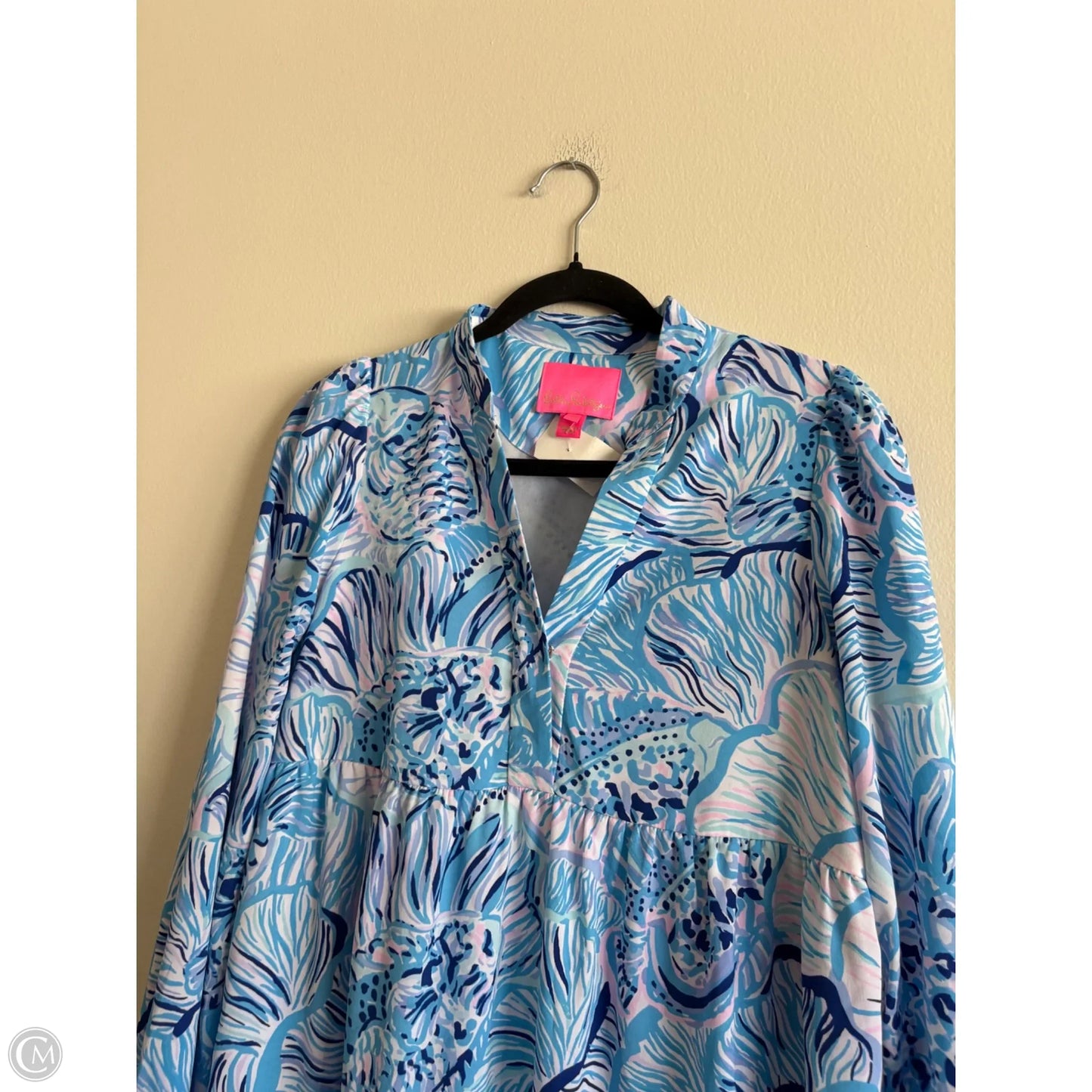 Dress Casual Maxi By Lilly Pulitzer In Blue, Size: Xs