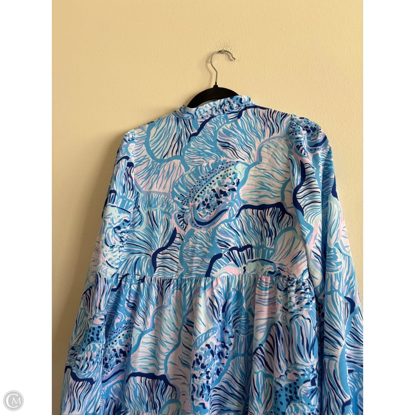 Dress Casual Maxi By Lilly Pulitzer In Blue, Size: Xs