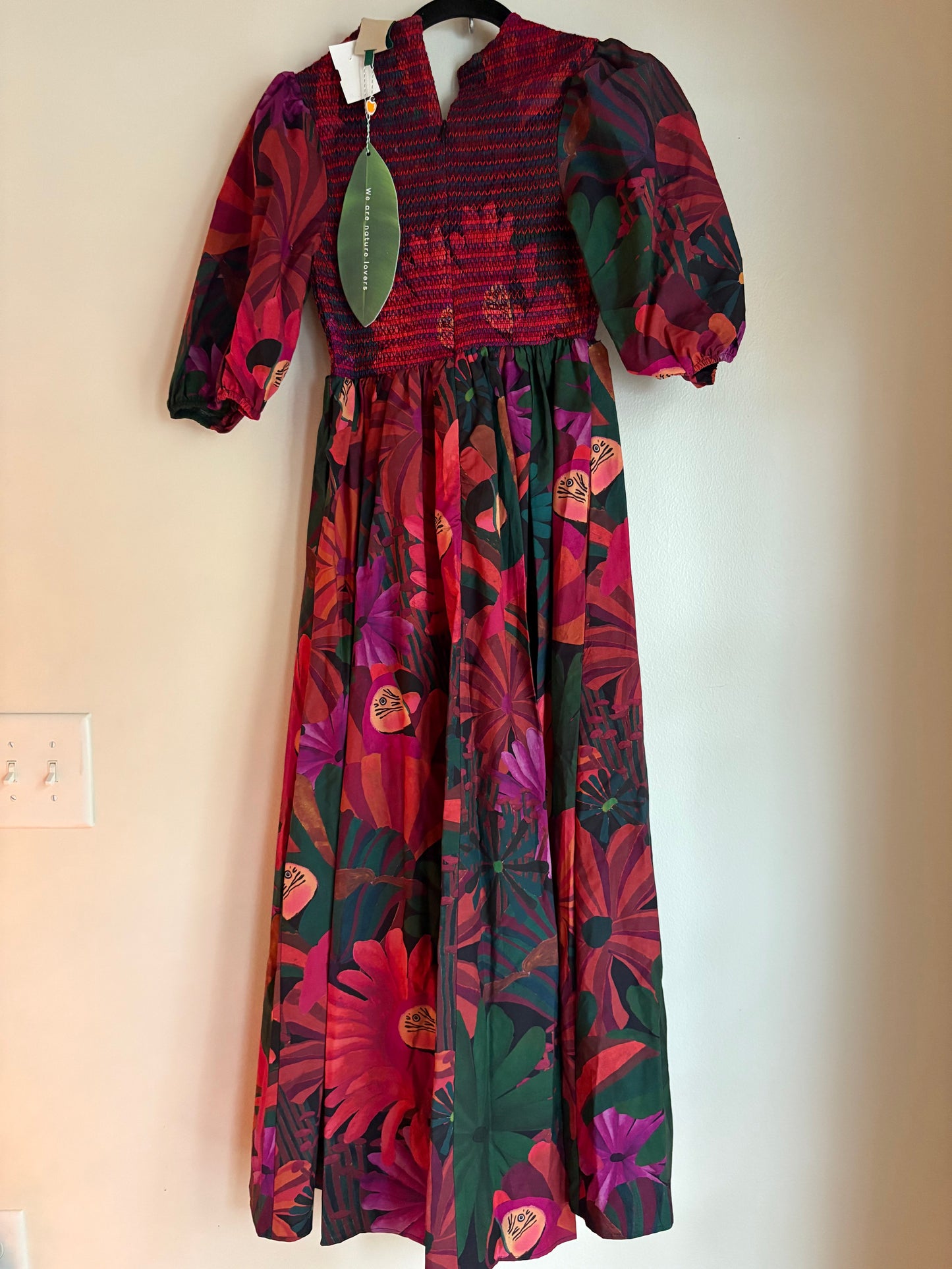 Dress Casual Maxi By FARM RIO In Floral, Size: Xs