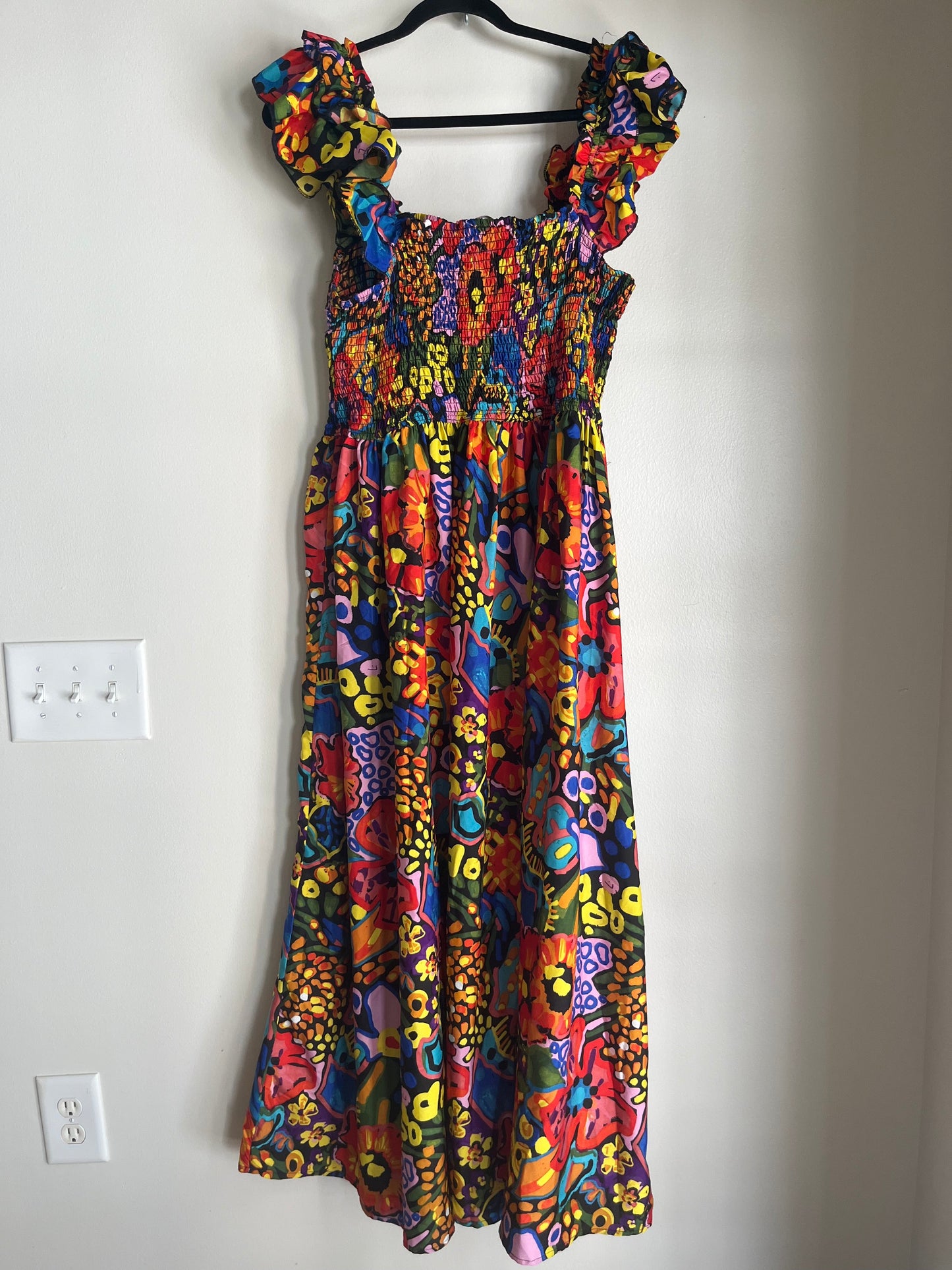 Dress Casual Maxi By Cato In Multi-colored, Size: 1x