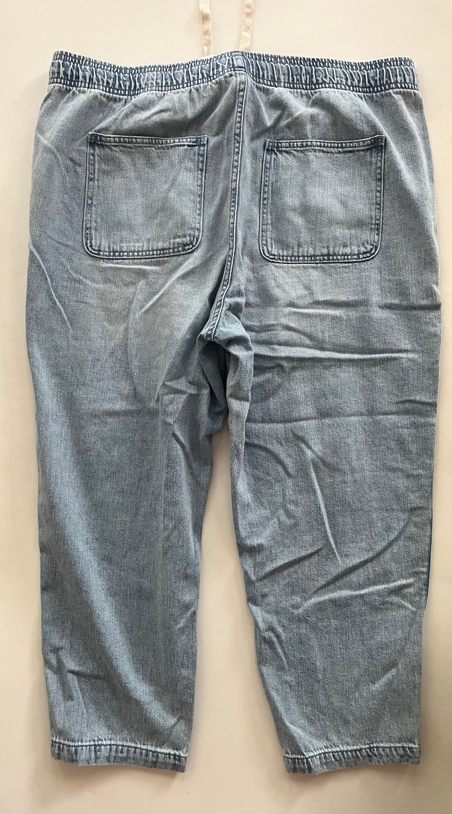 Jeans Straight By Gap In Denim, Size: 16