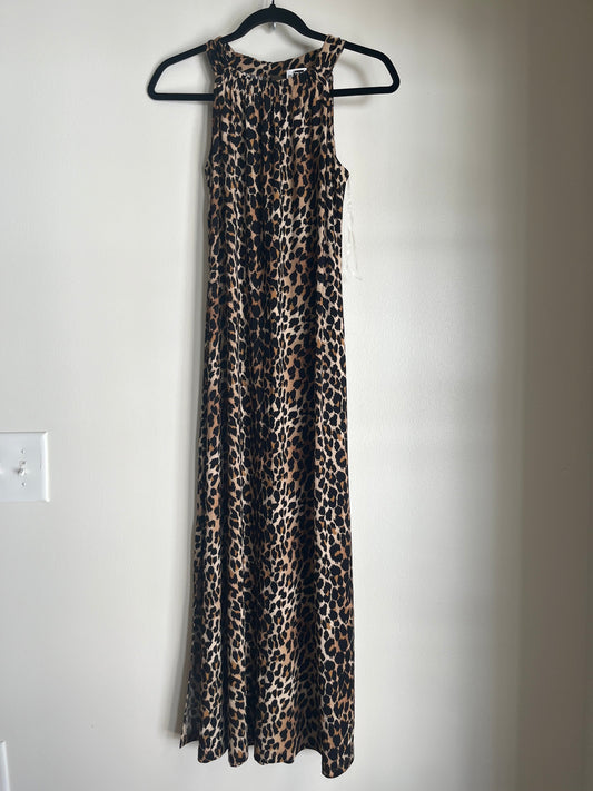 Dress Casual Maxi By Anne Klein O In Animal Print, Size: Xs