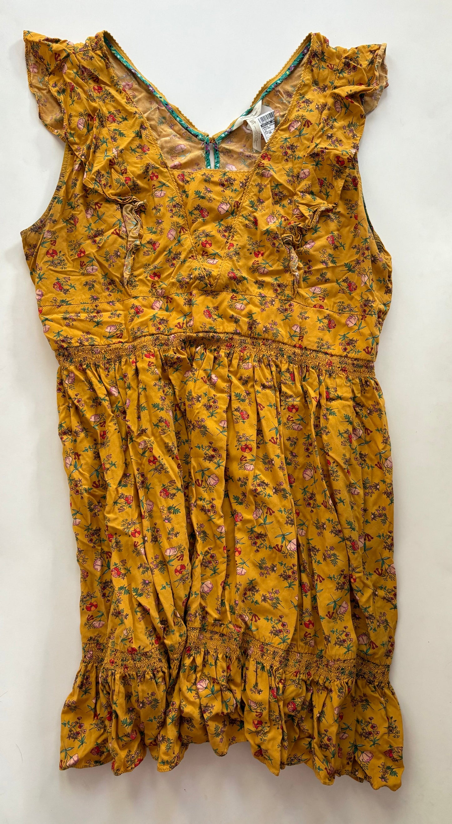 Dress Casual Midi By Matilda Jane In Mustard, Size: 2x