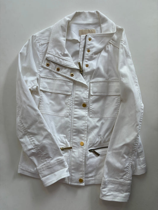 Jacket Other By Michael Kors In Cream, Size: S