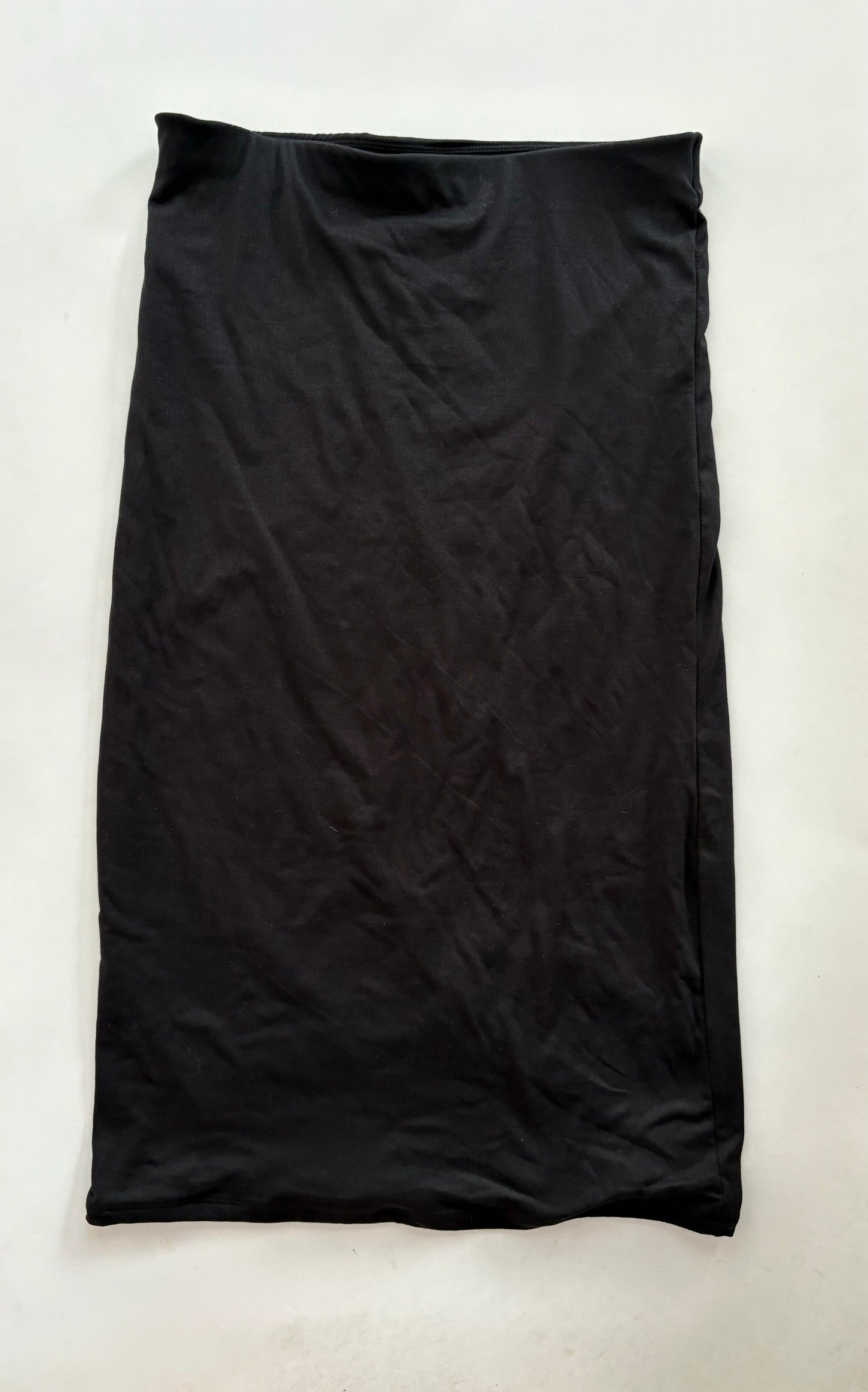 Skirt Midi By Poshdivah In Black, Size: 8