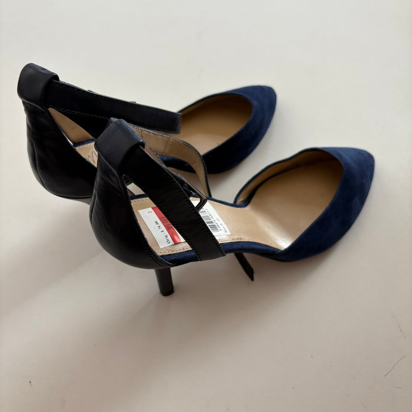 Shoes Heels Stiletto By Marc Fisher In Navy, Size: 8.5