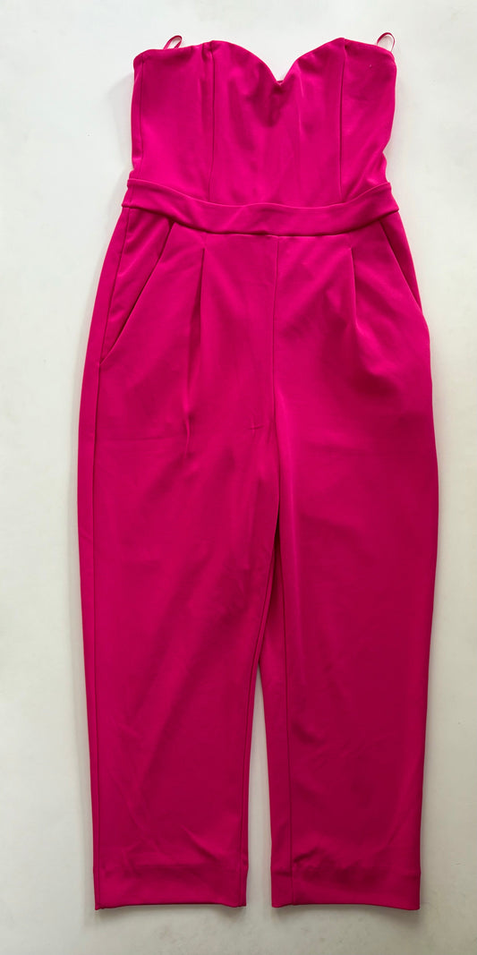 Jumpsuit By Express In Hot Pink, Size: S