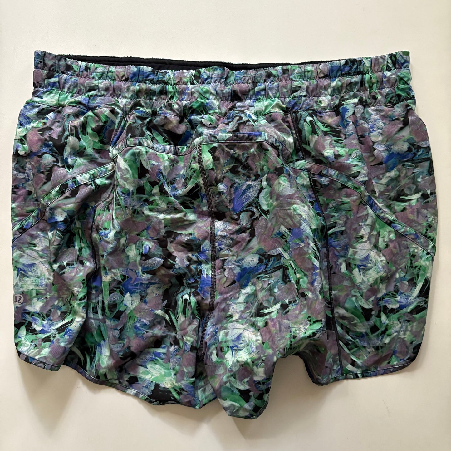 Athletic Shorts By Lululemon In Multi-colored, Size: 1x